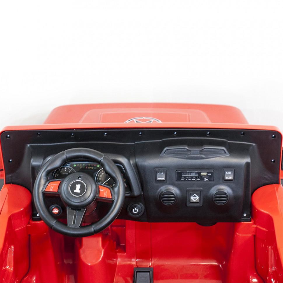 Электромобиль Jeep CH 9938, красный  